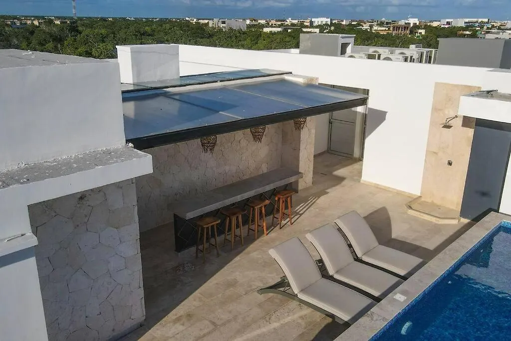 Cozy & Comfy Apartment Kaan Tower Tulum Mexikó